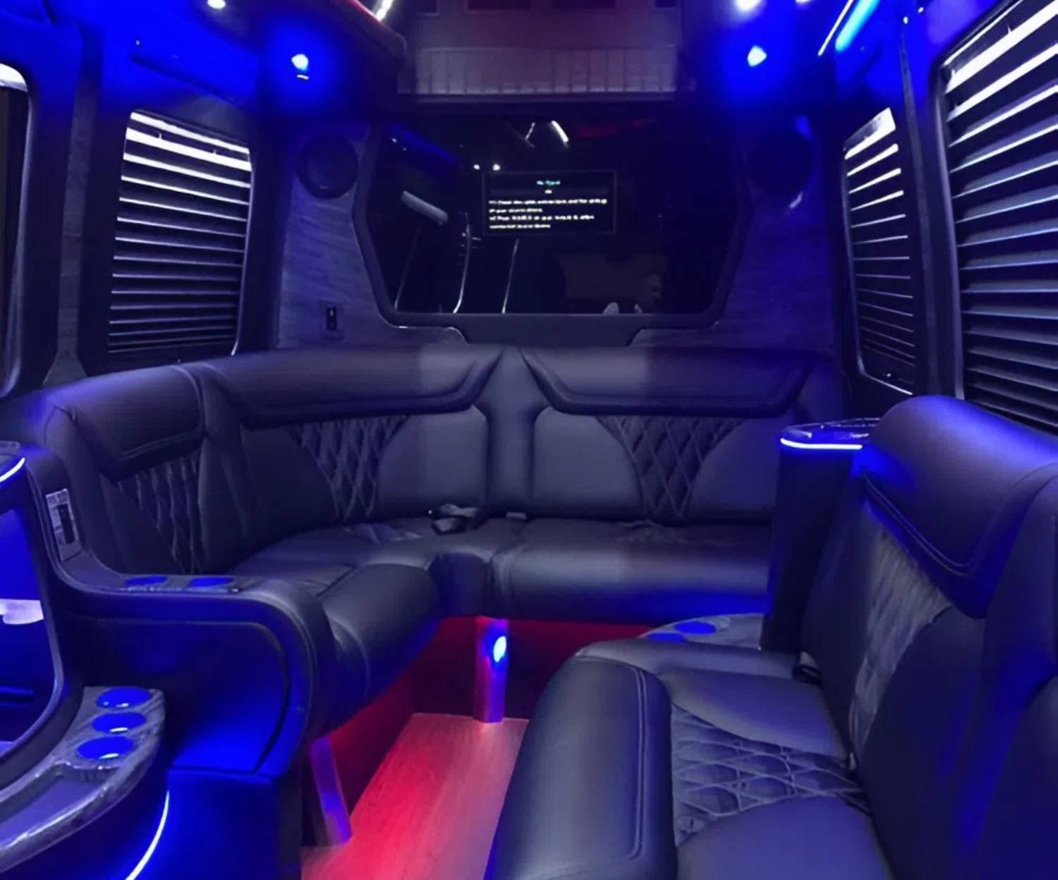 15 Passenger Party Bus Rental Service