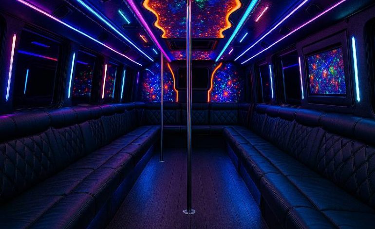 40 Passenger Party Bus Rental Service