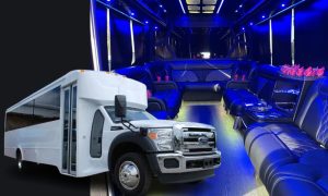 Party bus rental cost in San Francisco