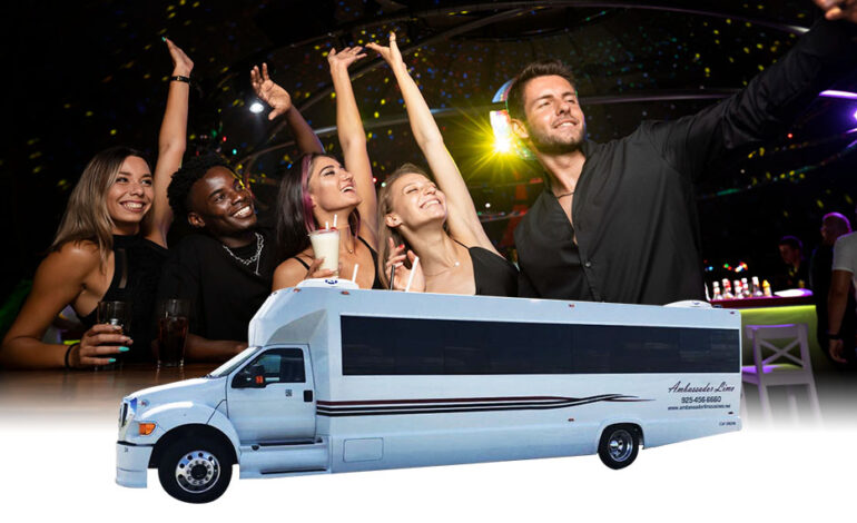 San Pablo prom party bus rental