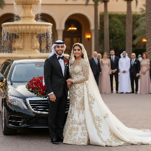 Arabic wedding limo rental