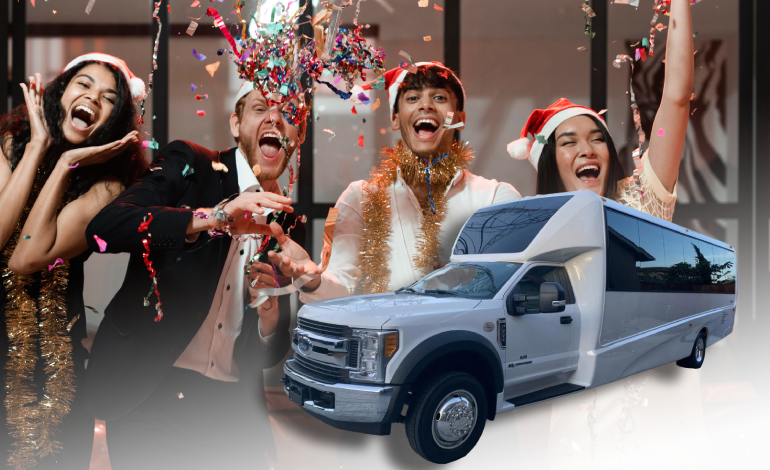 Christmas party bus