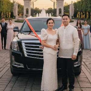 Filipino wedding limo rental