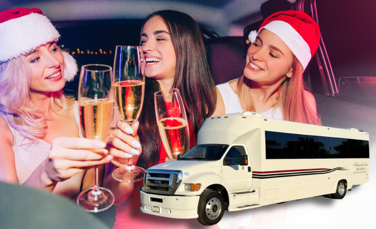 Christmas party bus