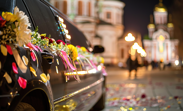 wedding limo