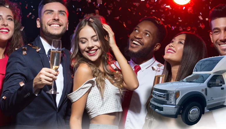 Prom party bus