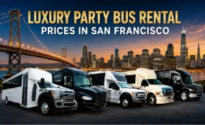 san francisco party bus rental service