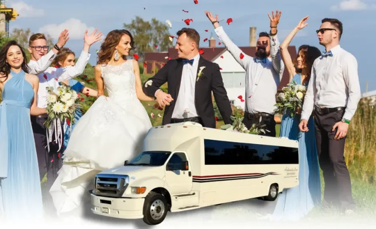 wedding party bus