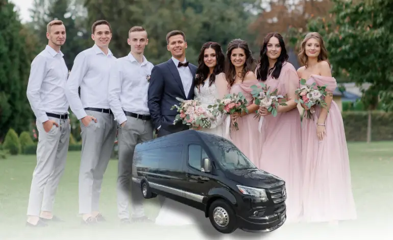 wedding sprinter limo