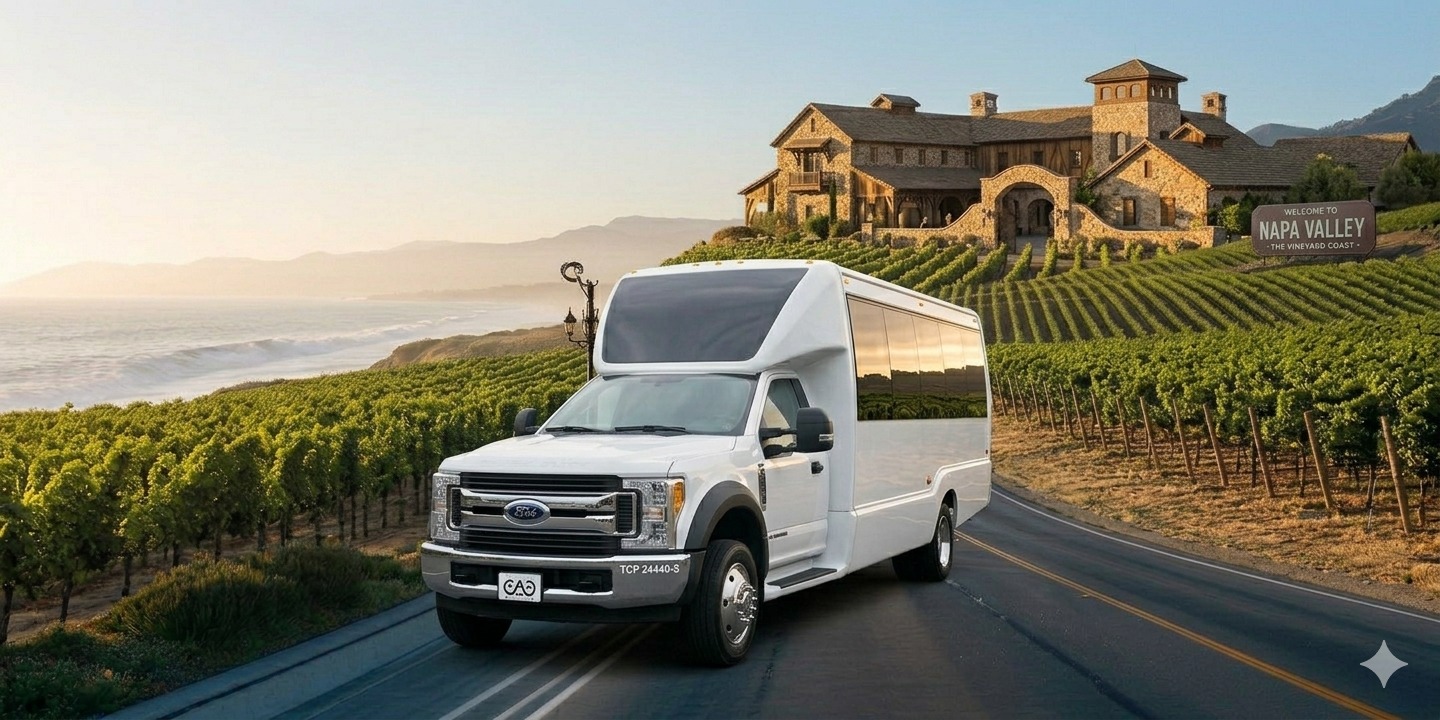 napa valley party bus rental