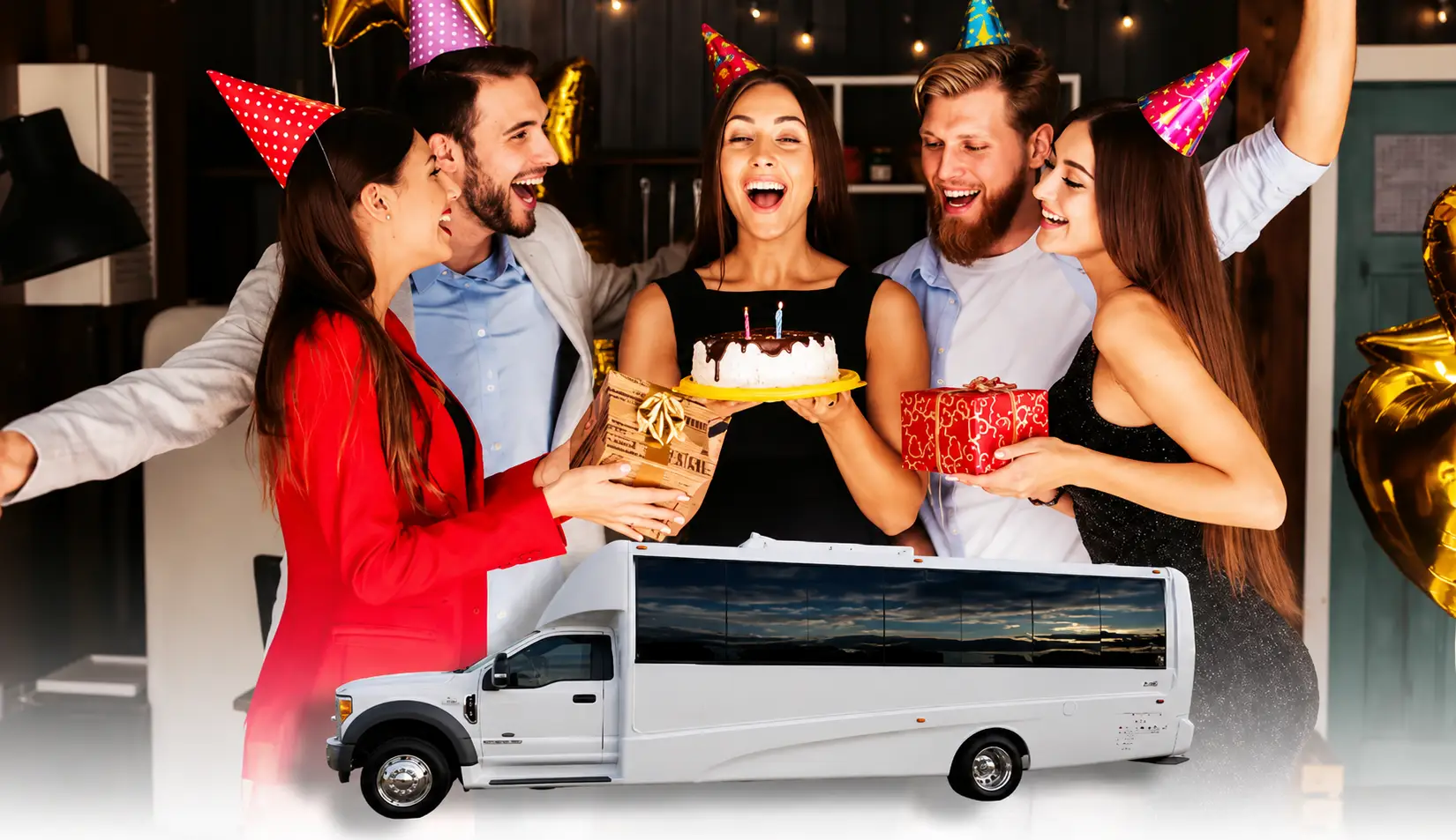 Livermore Birthday Party Bus Rental