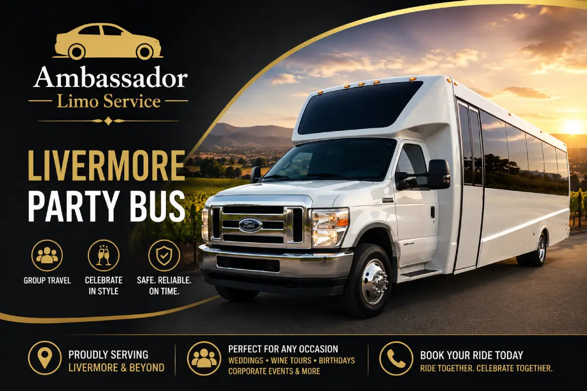Livermore party bus cost