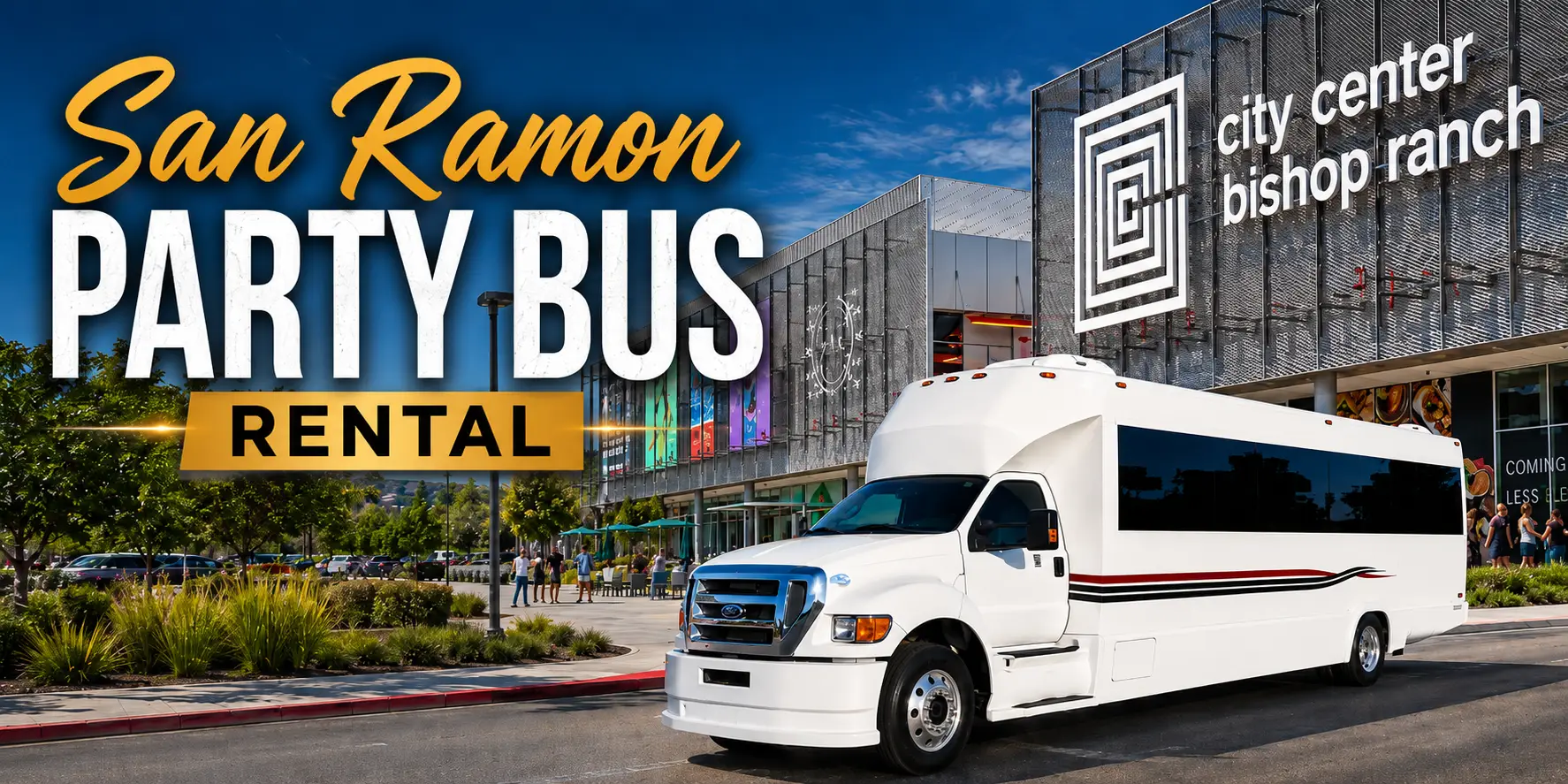 San Ramon Party Bus Rental Service
