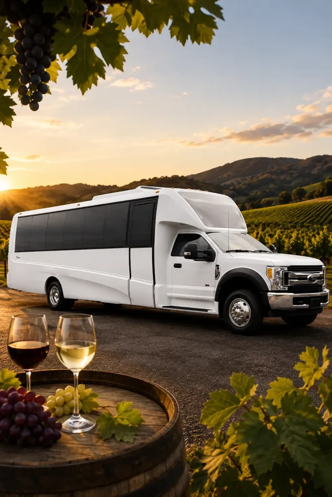 wine tour limo