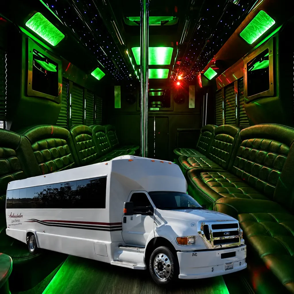 34 Passengers Party Bus Limo