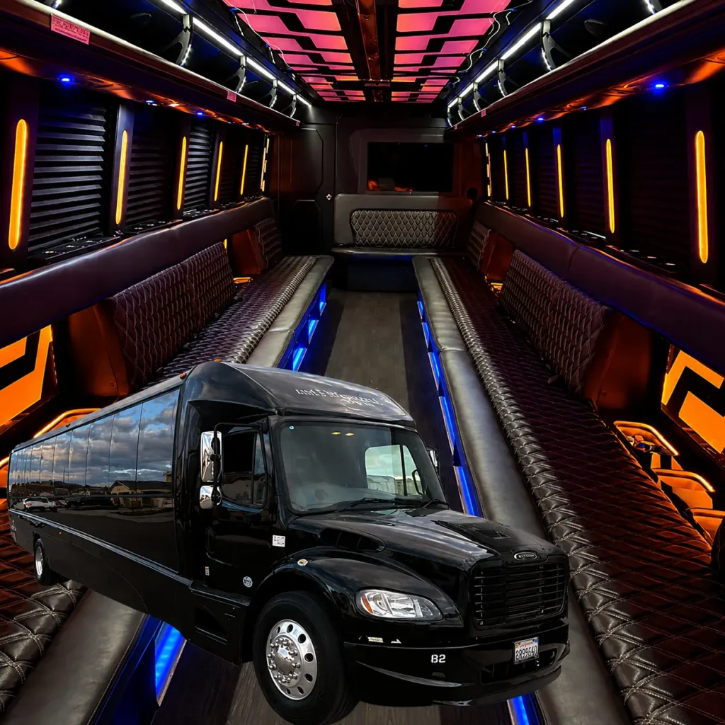 38 Passengers Party Bus Limo