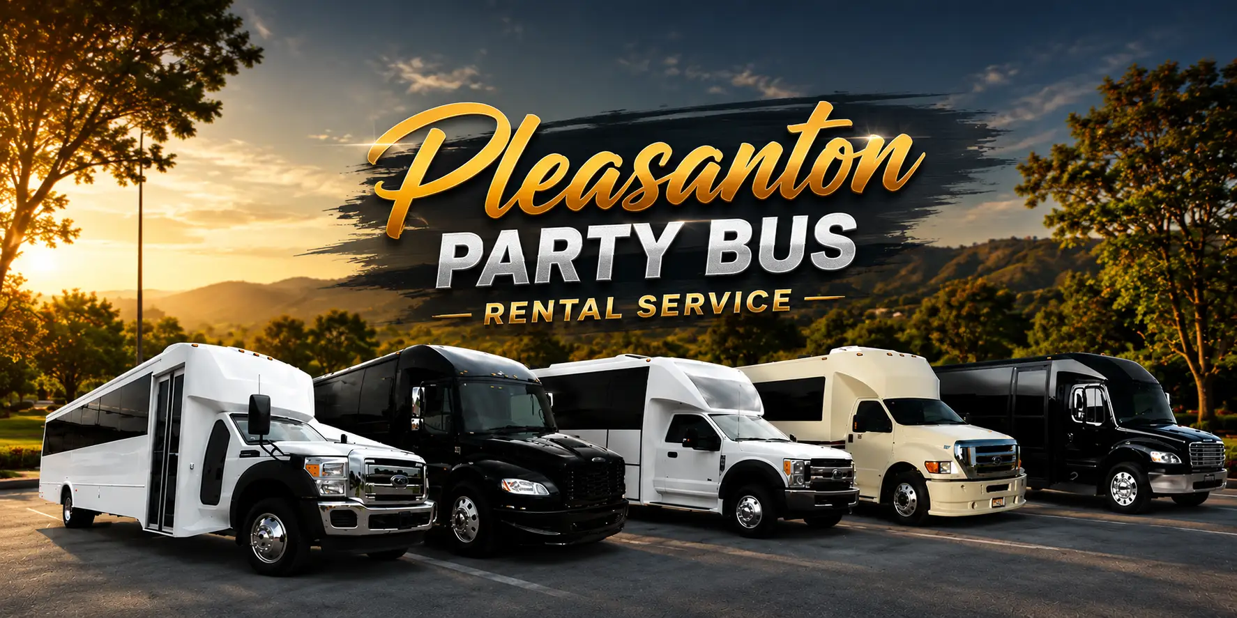 Pleasanton Party Bus Rental Service