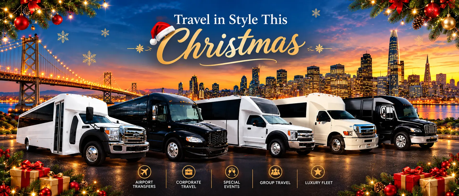 Luxury Christmas Fleet bay area